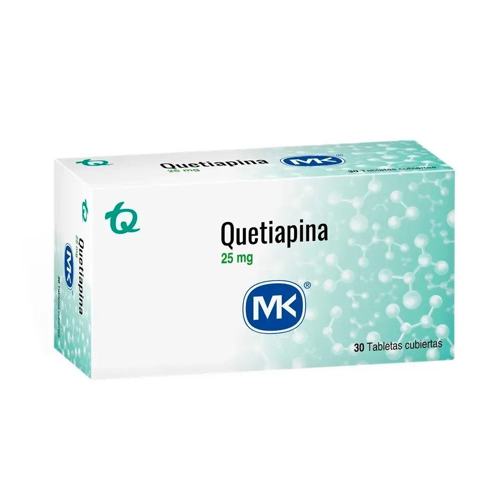 QUETIAPINA 25 MG 30 TBS MK (P)16793