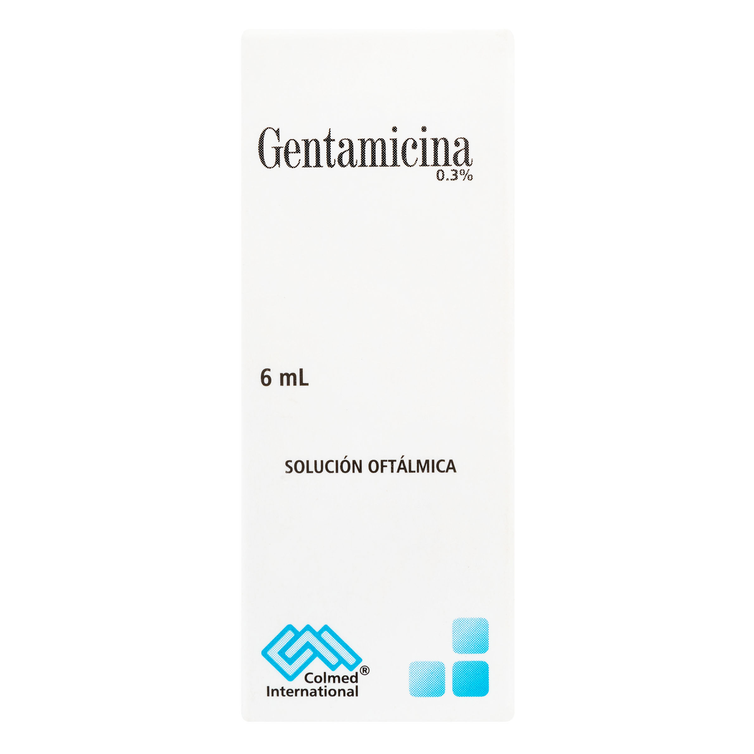 GENTAMICINA 0.3% OFTALMICA 6 ML PC