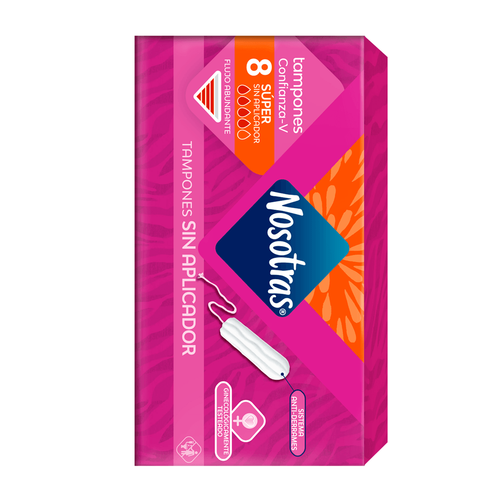 TAMPON NOSOTRAS DIGITAL SUPER 8UND SIN.A