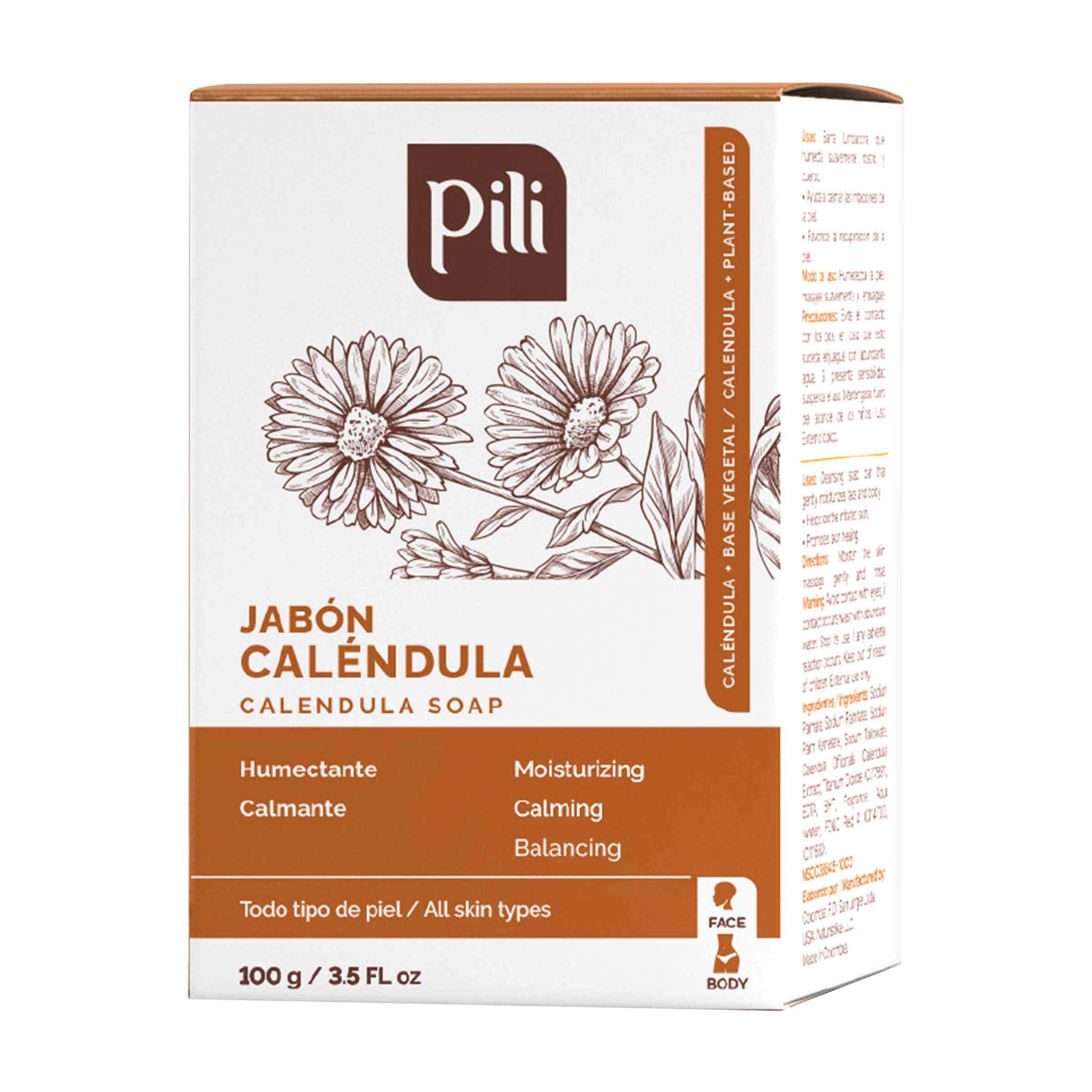 JABON CALENDULA PILI 100 GR