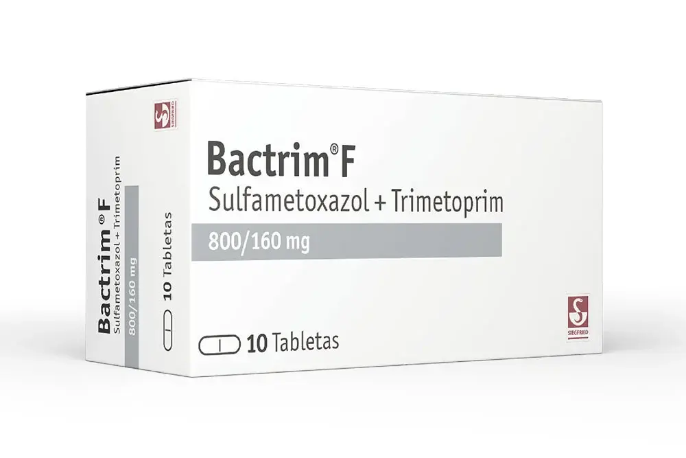 BACTRIM F 160+800 MG 10 TABLETAS