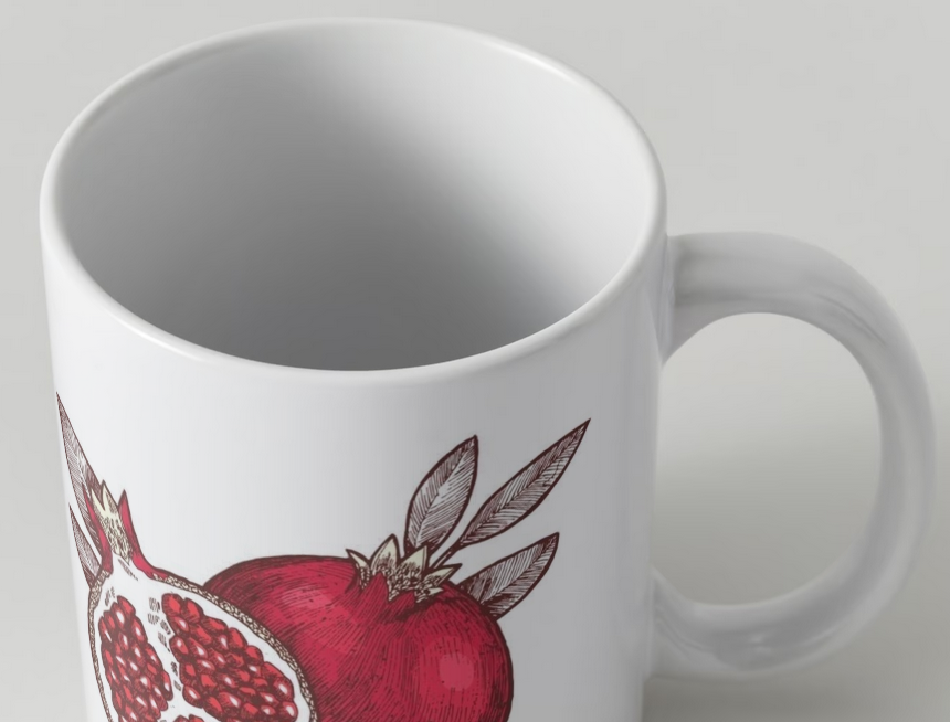 Miniatura: Taza Granada Fruto