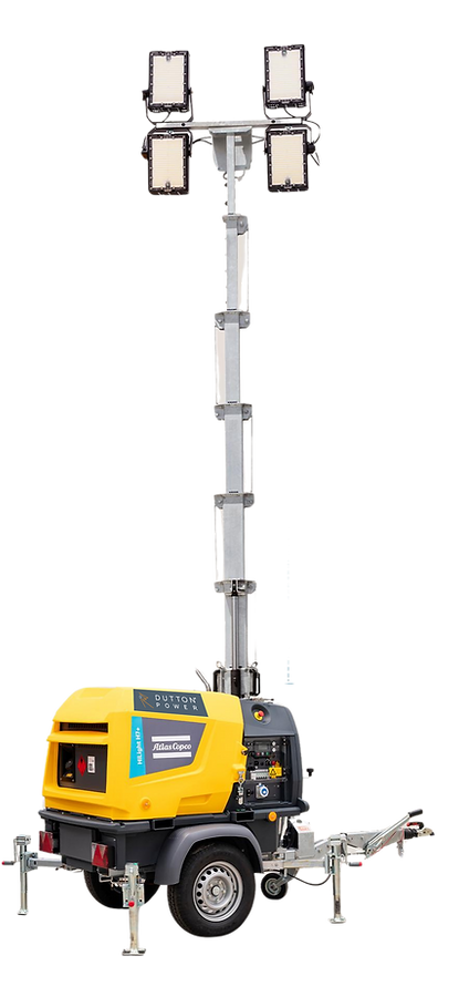 torre iluminación extendida