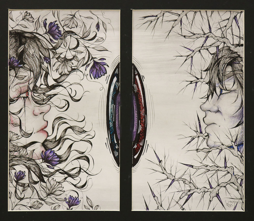 Crying woman
