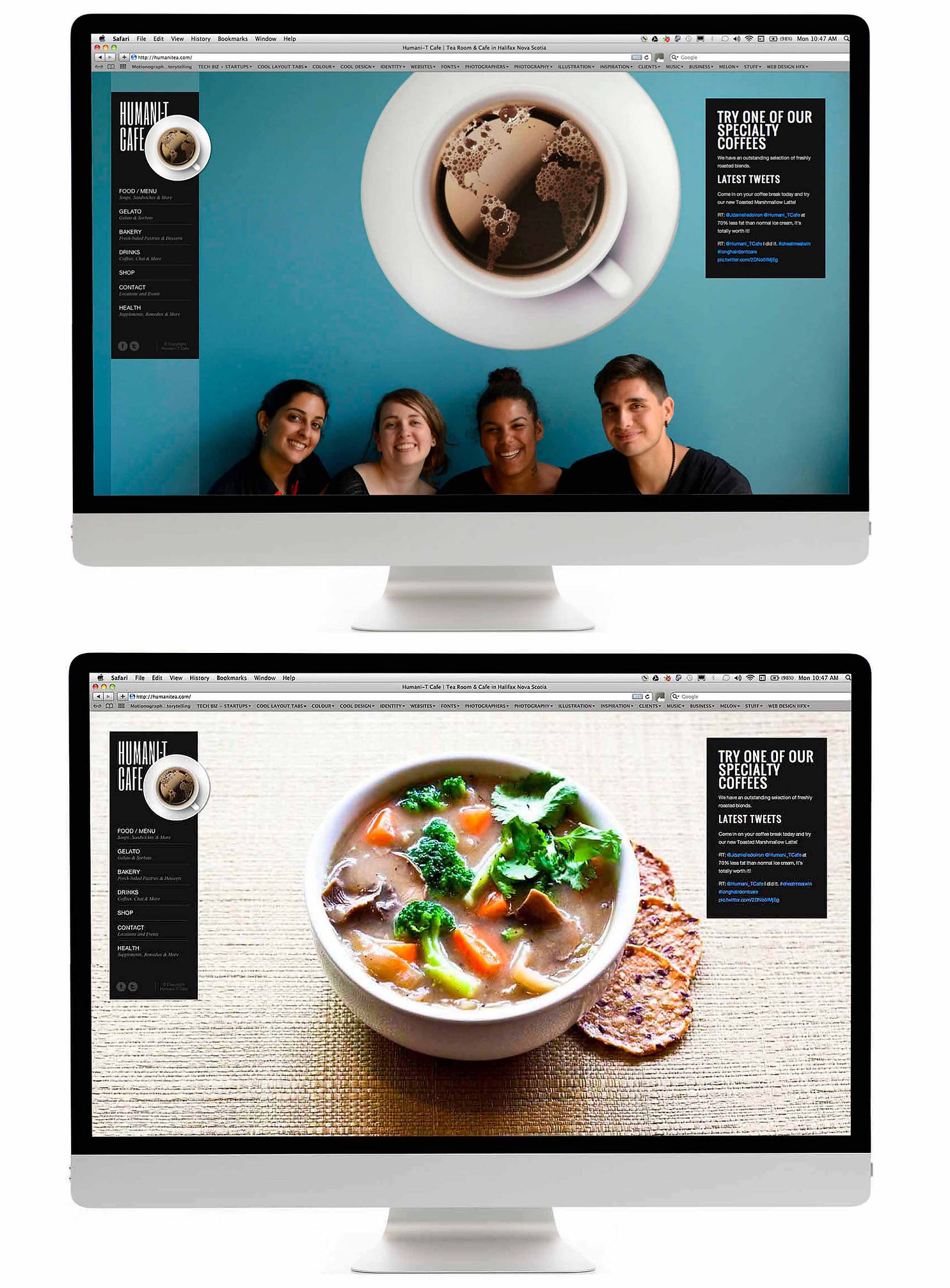 Cafe Website
