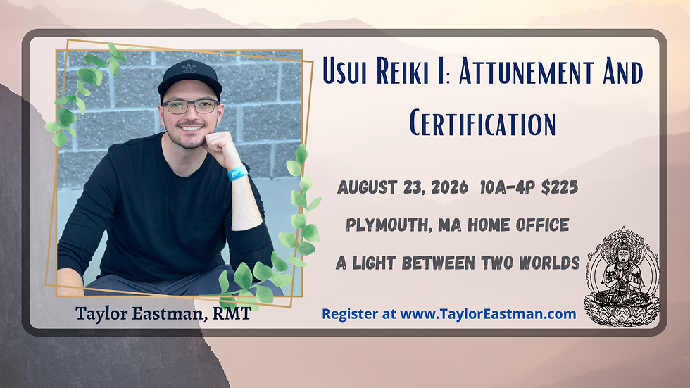 Reiki I Certification | August 2026