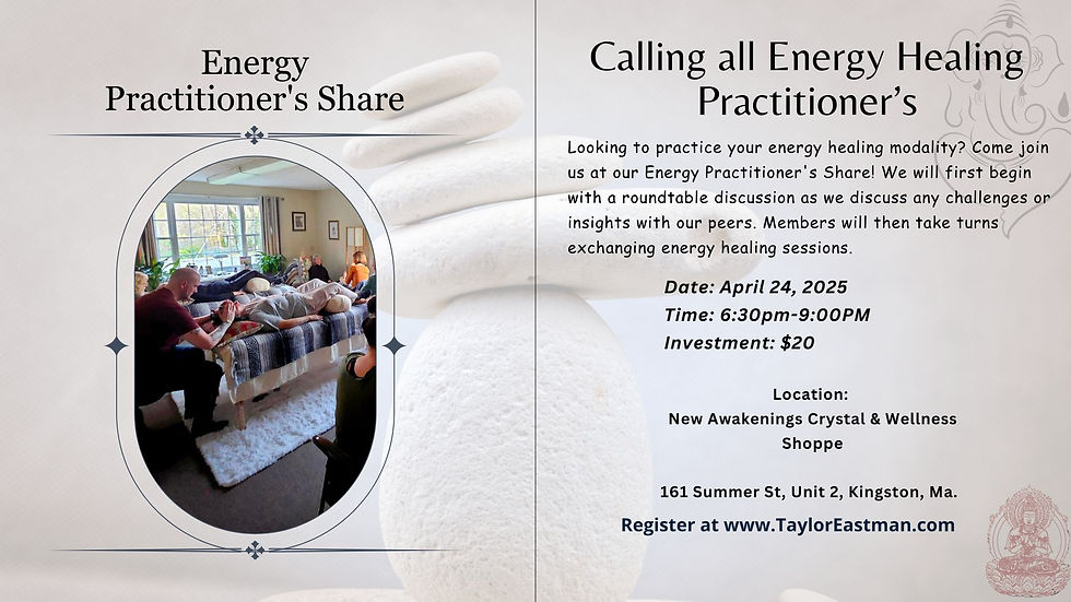 New Awakenings Energy Practitioner's Share | April 2025