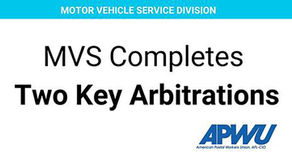 MVS Completes Two Key Arbitrations