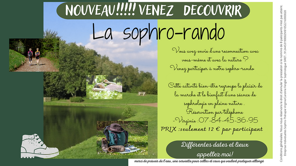 En avant pour la Sophro-rando