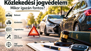 Közlekedési jogvédelem Ausztriában – közlekedési baleset bemutatása kártérítéssel, jogosítvánnyal, szervizzel kapcsolatos vitával és jogi támogatással.