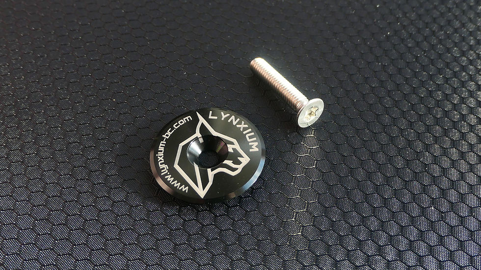 Miniature : Bouchon de potence aluminium "Peyplat" + Vis Titane