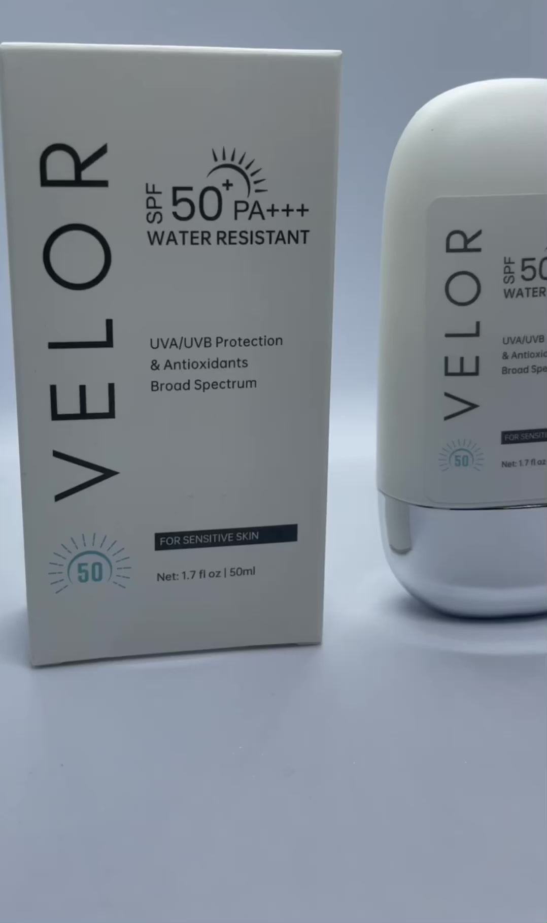 VELOR SONNENSCHUTZ SPF FLUID 50+