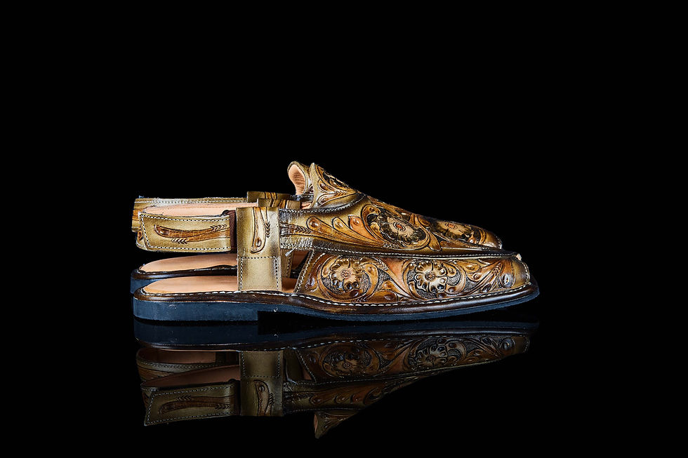 Thumbnail: Khyber Knights - Men's Peshawari Shoes