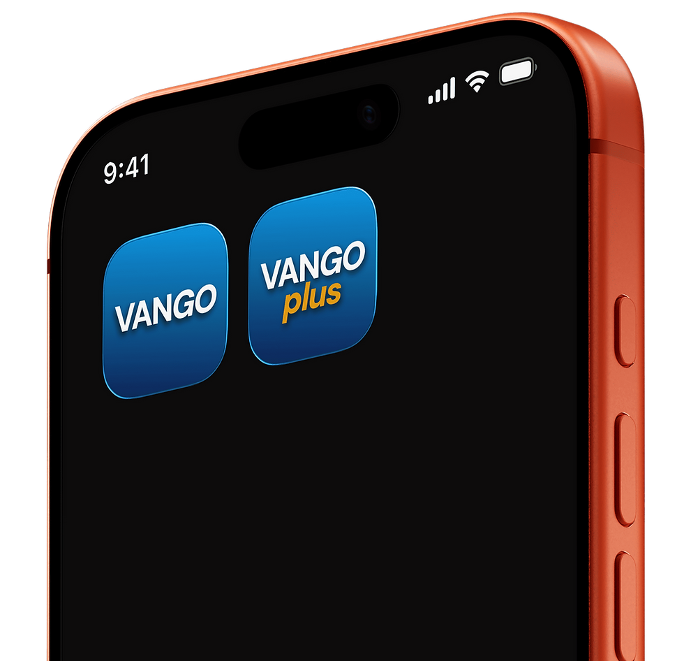 Aplicaciones VANGO y VANGOplus para la gestión de operadores y colaboradores de transporte turístico.