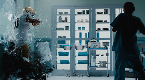 SAMSUNG QLED TV Commercial filmed in Mexico City -Set design & Construction: Operating Room hospital, TV Game Show Set, Kids show