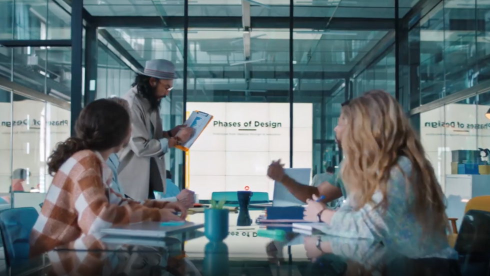 CIGNA Commercial filmed in Mexico City - set dressing: Offices, Construction Site, Hospital, Accounting Offices, Store