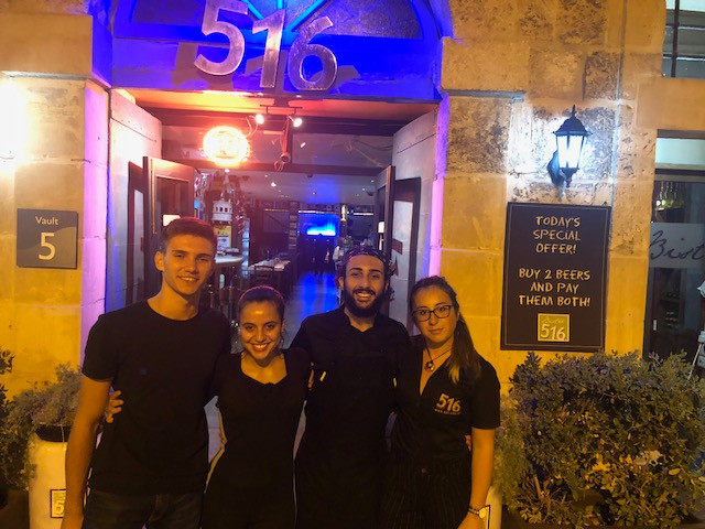 I ragazzi del progetto europeo di Kairos Mestieri impegnati a Malta