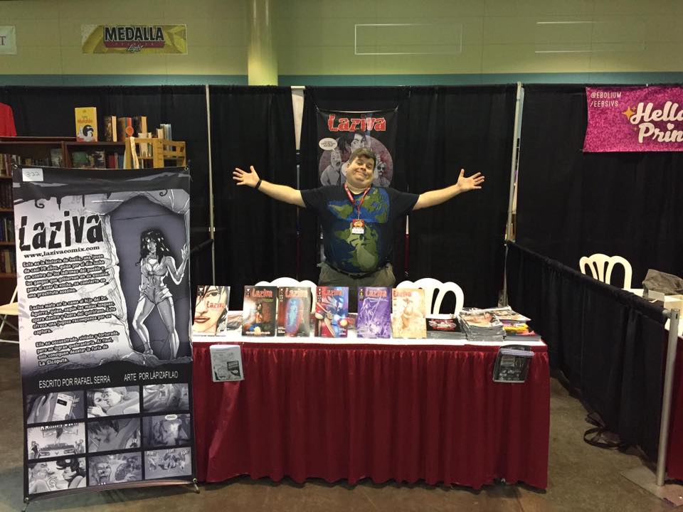 Laziva Comix en PRCC 2017 - Rafael A Serra Colón