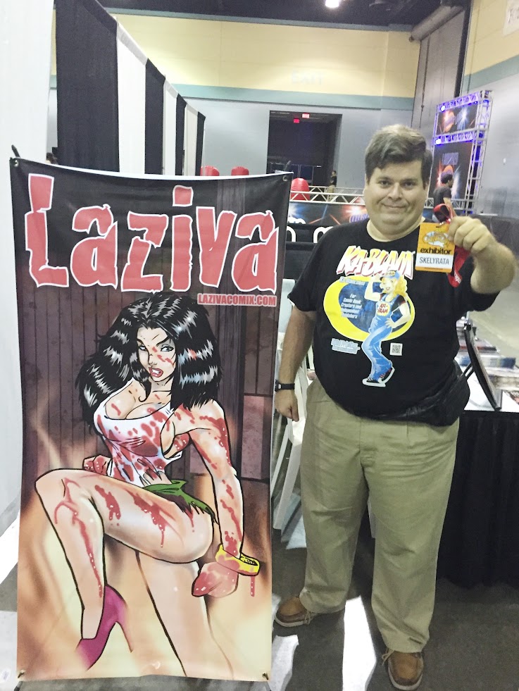 Laziva Comix en PRCC 2016 - Rafael A Serra Colón