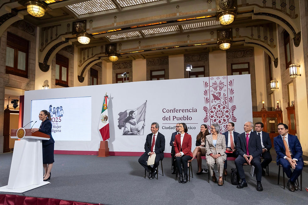 En la conferencia matutina: “La mañanera del pueblo”, la Presidenta presentó el Plan Estratégico 2025-2035 de Pemex y destacó que, a partir de 2027, Petróleos Mexicanos tendrá suficientes ingresos para pagar su deuda y presupuesto para inversiones