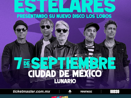 ¨ESTELARES¨ Dos décadas de melodías inconfundibles conquistan la CDMX 7 DE SEPTIEMBRE – LUNARIO DEL AUDITORIO NACIONAL Presentación oficial de su disco *Los Lobos*.