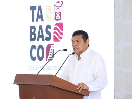 Gobernador Javier May Rodríguez en conferencia de prensa felicita a Olmecas de Tabasco por campeonato de la Zona Sur