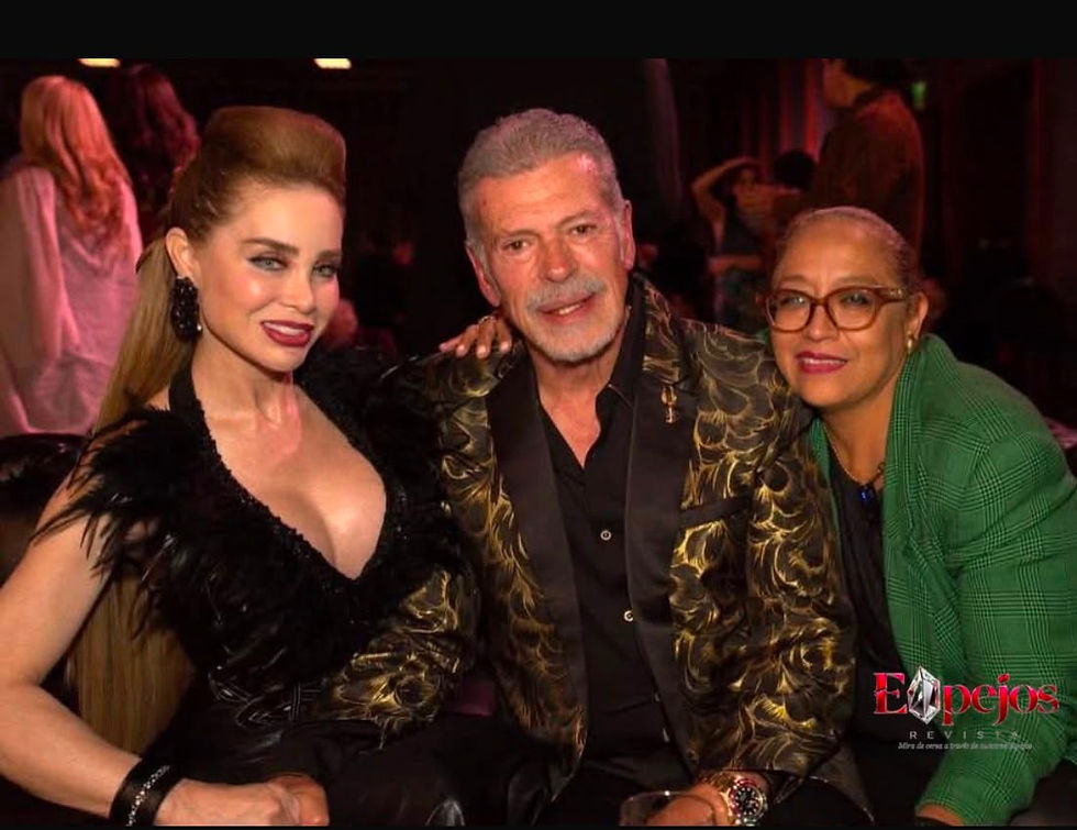 Lupita Arreola, Sergio Goyri y Gigi Salazar en presentación de Tierra de Amor y Coraje