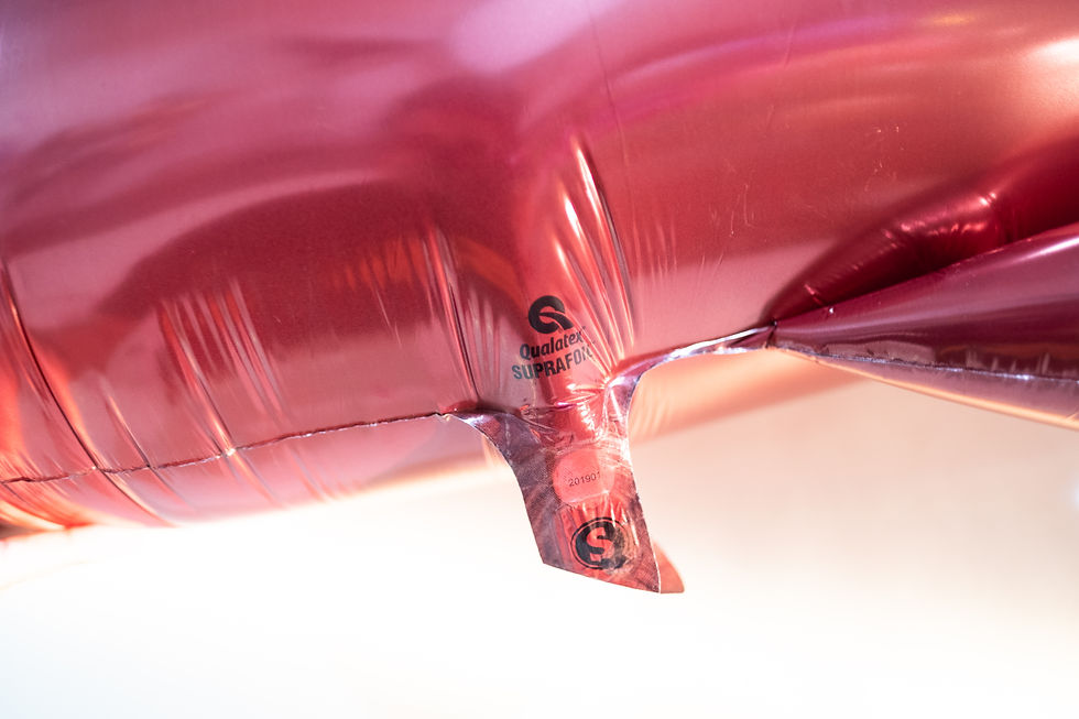 Thumbnail: Helium-inflated Red Vintage Airplane