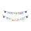 Thumbnail: Silver Holographic Letter Garland Kit