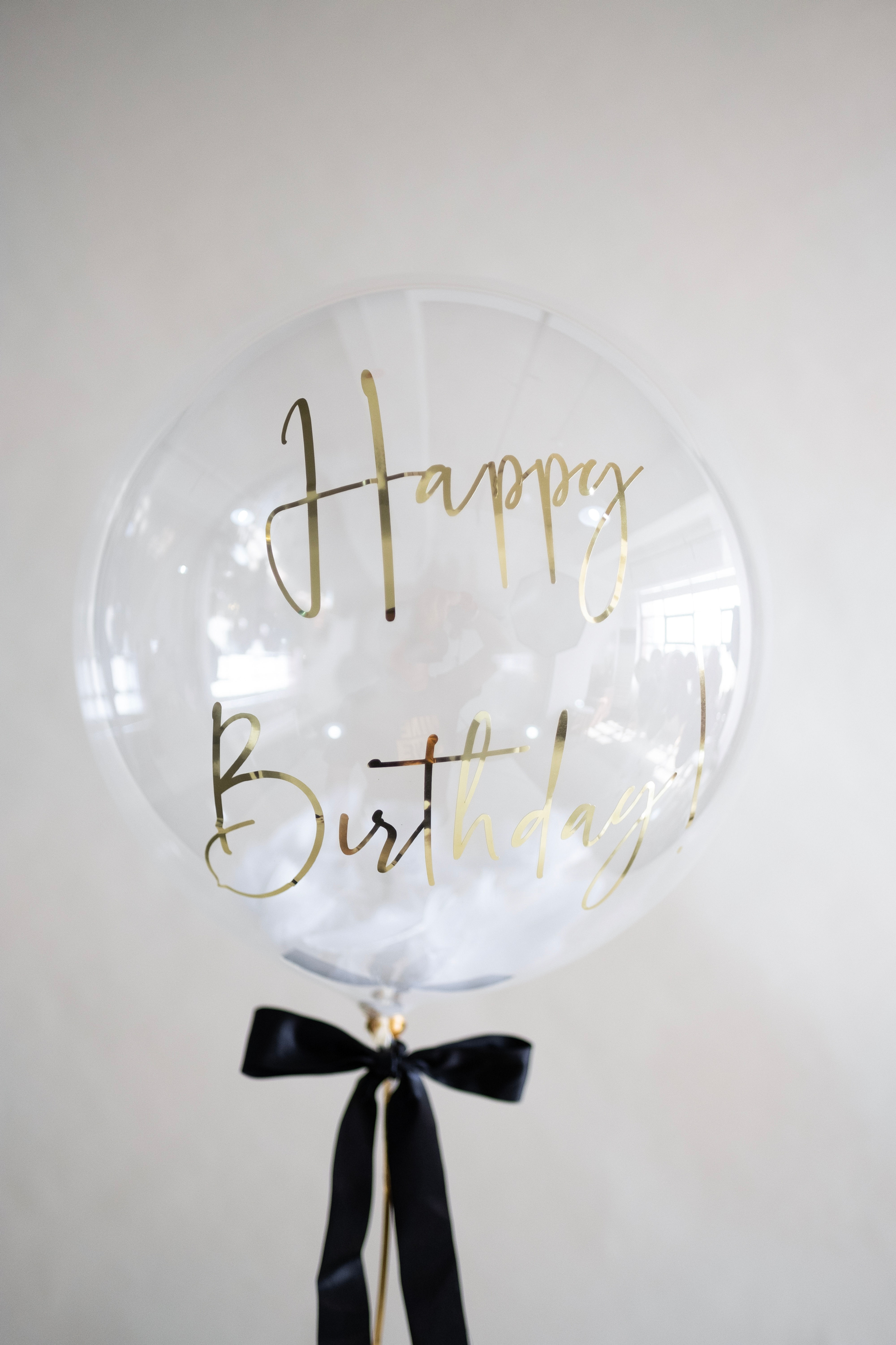 Bubble 20" Greeting with Feather Fillers (Medium Bubble)