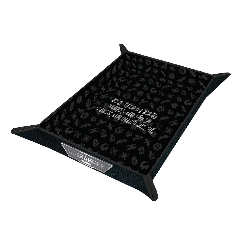 UP DICE FOLDABLE ROLLING TRAY WARHAMMER 40K PREMIUM UNIVERSAL