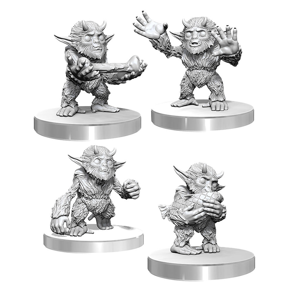 D&D NOLZUR'S MARVELOUS MINIATURES: YETI TYKES