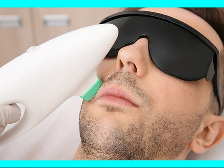 レーザー脱毛の照射面と光脱毛の照射面の違い@大阪梅田メンズ脱毛サロン|メンズ堂々