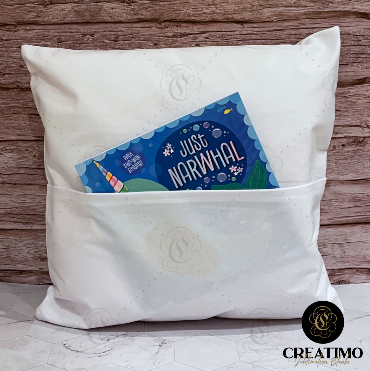 POCKET PLUSH COVER 40x40