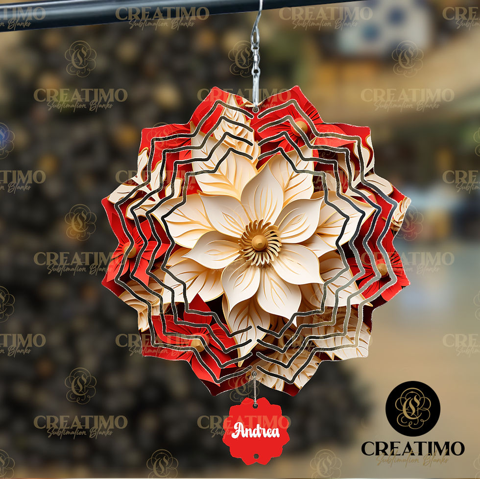 Thumbnail: CHRISTMAS WIND SPINNER 8''