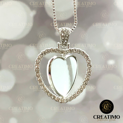 MINI ROTATING DIAMOND NECKLACE | CREATIMO