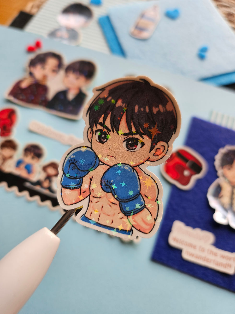 Thumbnail: BLOODHOUNDS STICKER PACK (HOLOGRAPHIC)
