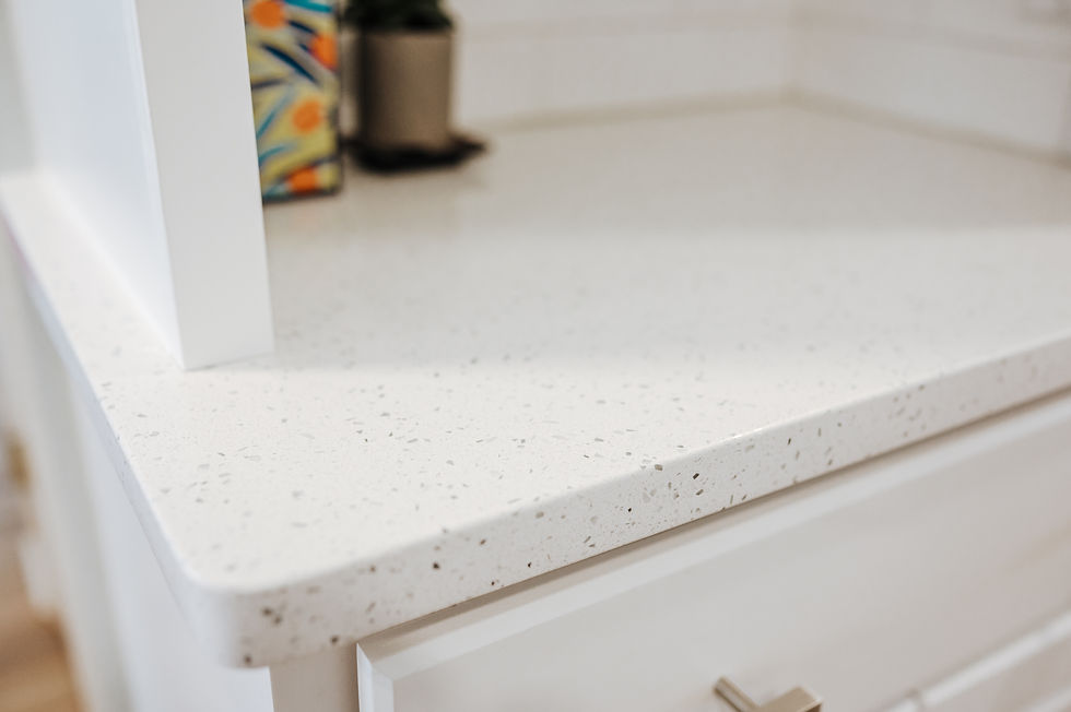 White counter top