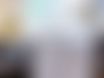 Modern kitchen with white cabinets, brass handles, a stainless steel stove, and faucet. Olive oil and seasonings on the counter. Bright mood.