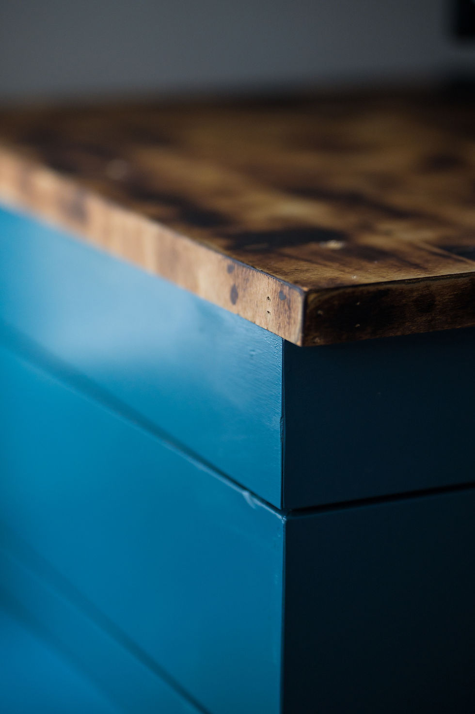 Close up of wood used.