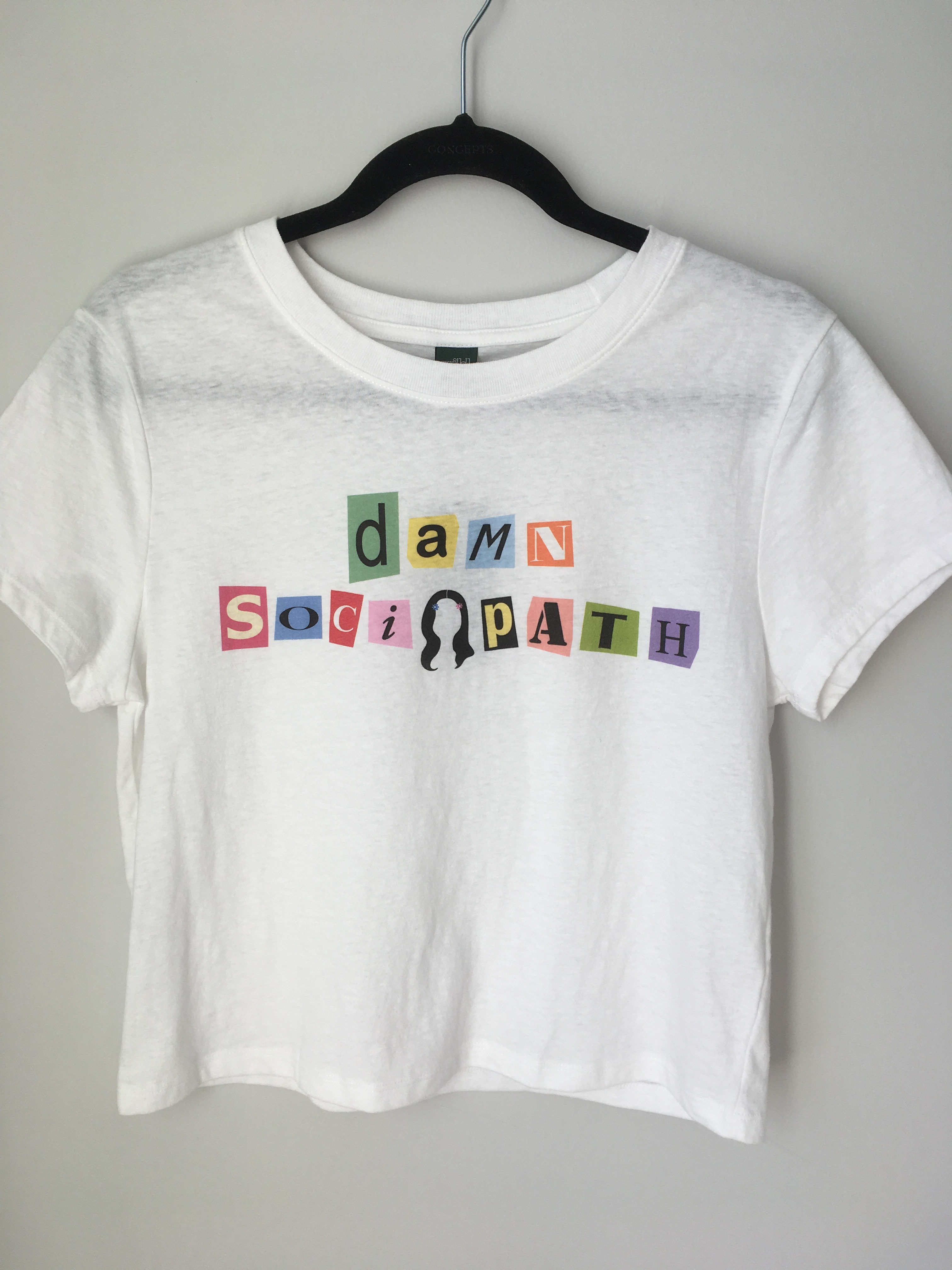 damn sociopath tee