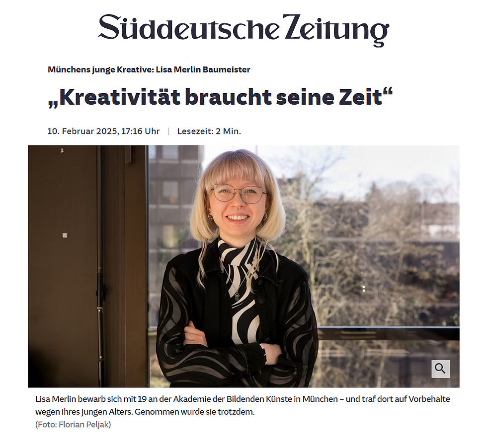 Screenshot des SZ-Artikels von Lisa Merlin