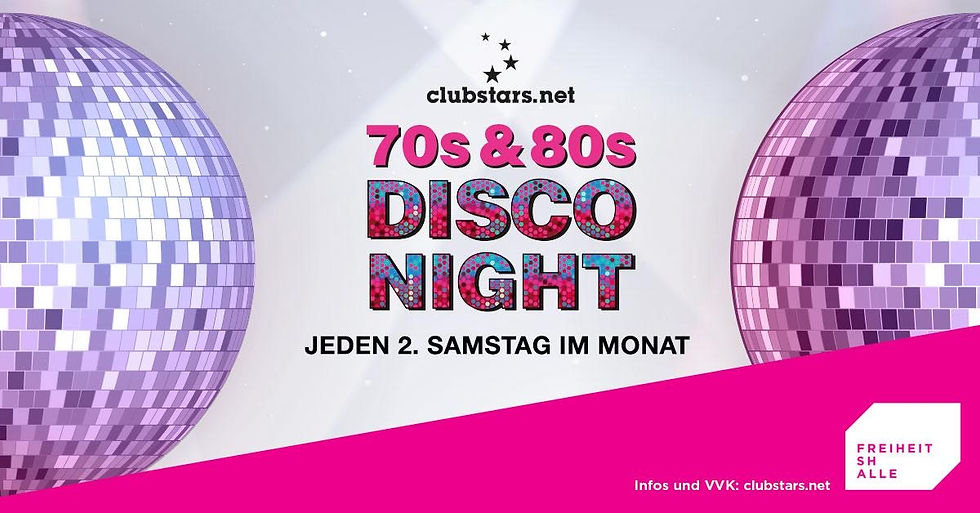 70s & 80s Disco Night