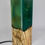 Thumbnail: Green/yellow and splated apple lamp