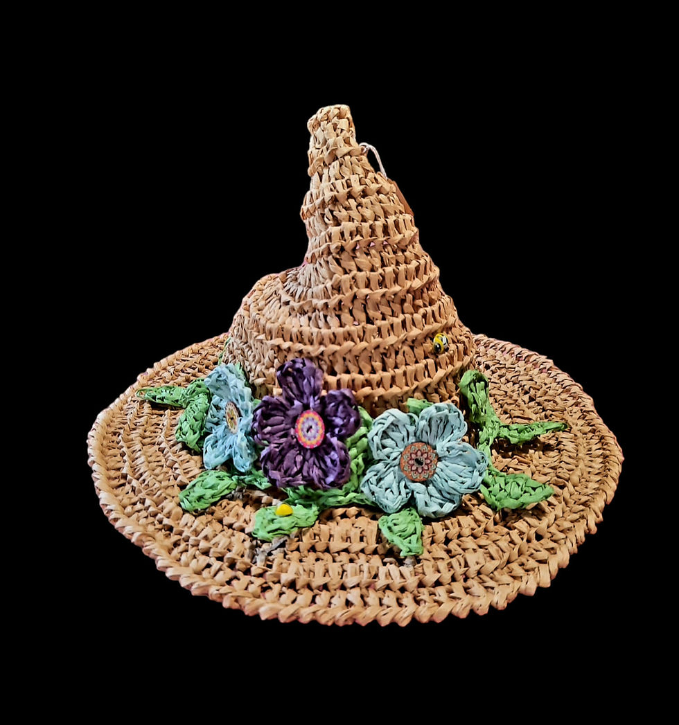 Miniature : Garden Witch Hat Pattern