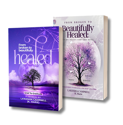 From Broken to Beautifully Healed Book Mockups