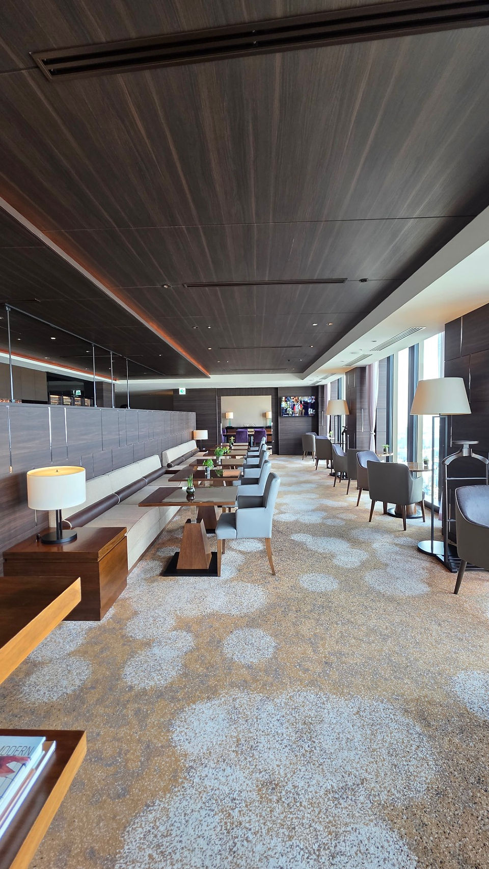 Executive lounge seating area
