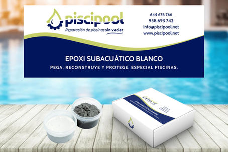 Masilla Epóxica Blanca. Piscipool.net