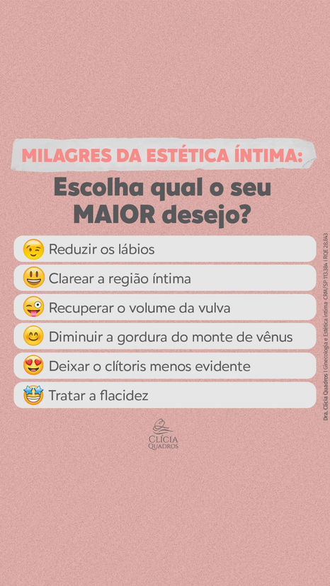 MILAGRE DA ESTÉTICA ÍNTIMA