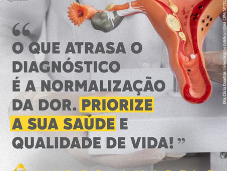 Março Amarelo: Dia Mundial de Conscientização sobre a Endometriose